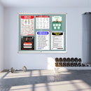 Parrot Display Case Pinning Board 1200x900mm Grey - image 03