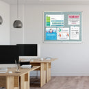 Parrot Display Case Pinning Board 1200x900mm Grey - image 08