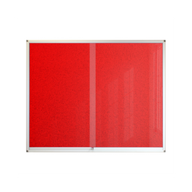 Image of Display Case Pinning Board 1500*1200Mm Red