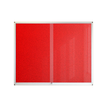 Parrot Display Case Pinning Board 1500x1200mm Red - image 01