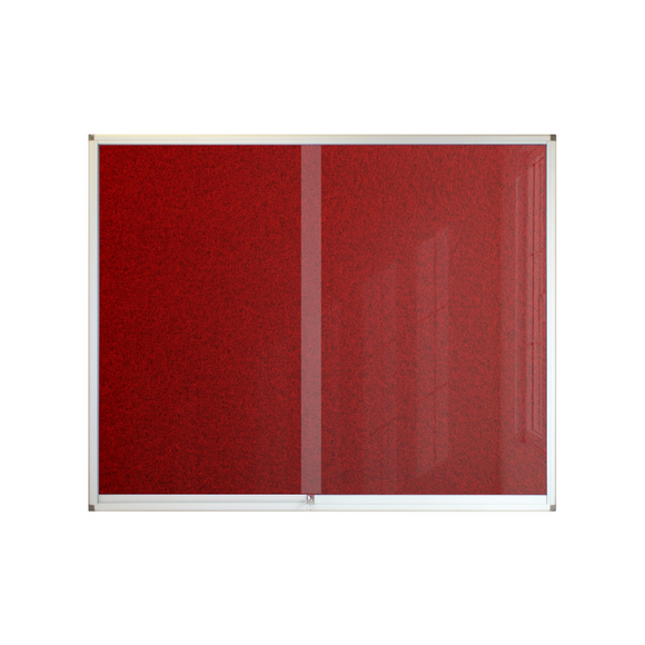Image of Display Case Pinning Board 1500*1200Mm Burgundy