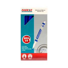 Image of Marker Whiteboard S/Line Box 10 Blue