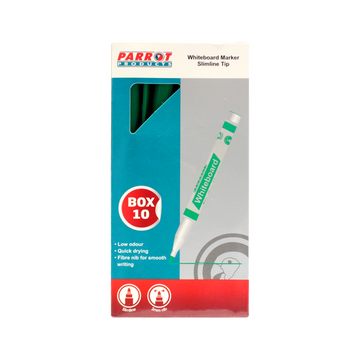 Image of Marker Whiteboard S/Line Box 10 Green