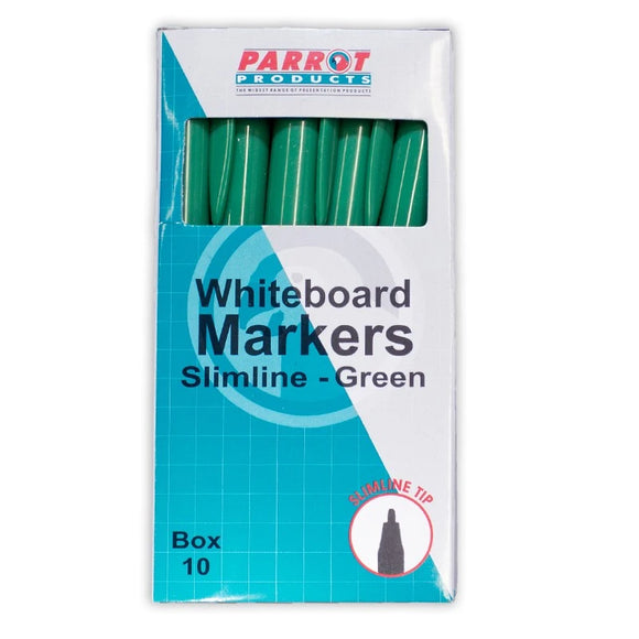 Parrot Marker Whiteboard S/Line Box 10 Green - image 07