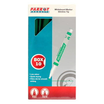 Parrot Marker Whiteboard S/Line Box 10 Green - image 01