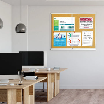 Parrot Display Case Pinning Board 1500x1200mm Beige - image 01
