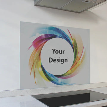 Parrot Decorative Glass Wall Tile 898X700X6mm Customized Print - image 01