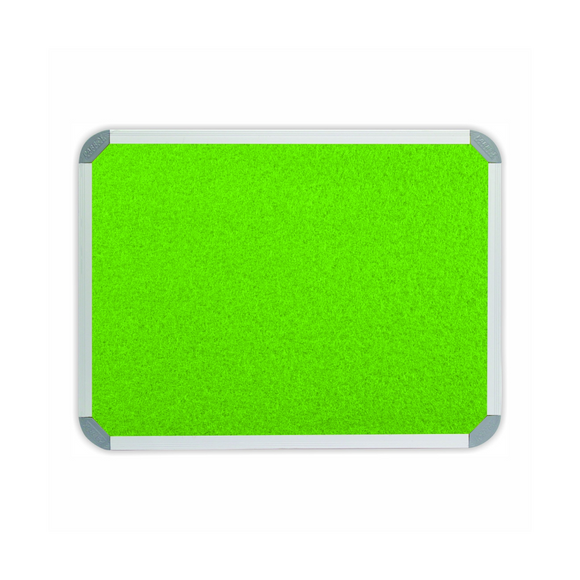 Image of Info Board Aluminium Frame 900*600Mm Lime Green