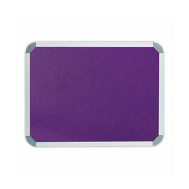 Image of Info Board Aluminium Frame 900*600Mm Purple