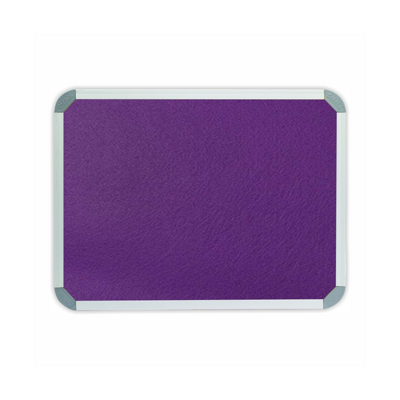 Image of Info Board Aluminium Frame 900*600Mm Purple