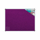 Parrot Info Board Aluminium Frame 600x450mm Purple - image 05