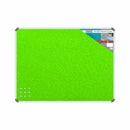 Parrot Info Board Aluminium Frame 600x450mm Lime Green - image 05