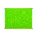 Parrot Info Board Aluminium Frame 600x450mm Lime Green - image 06