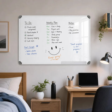 Parrot Whiteboard Slimline Non Magnetic 900x600mm Retail - image 01