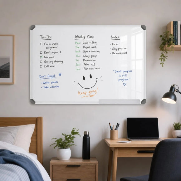 Parrot Whiteboard Slimline Non Magnetic 900x600mm Retail - image 01