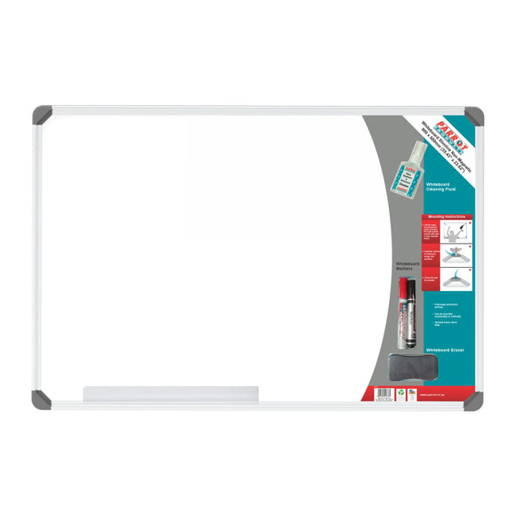 Parrot Whiteboard Slimline Non Magnetic 900x600mm Retail - image 05