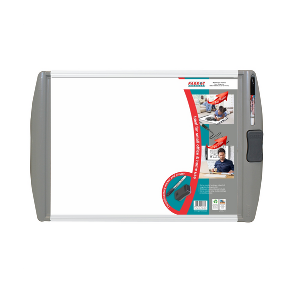 Image of Whiteboard Slimline Non Magnetic 600*450Mm Retail
