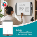 Parrot Whiteboard Slimline Non Magnetic 600x450mm Retail - image 06