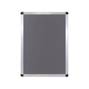 Parrot Poster Frame A2 655x480mm Chrome Corner - image 01