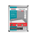 Parrot Poster Frame A2 655x480mm Chrome Corner - image 04