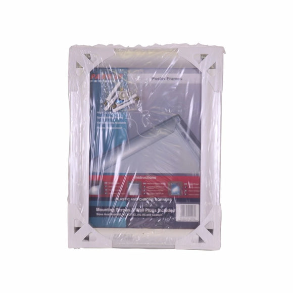 Parrot Poster Frame A4 360x270mm Chrome Corner - image 11