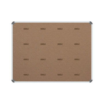 Parrot Bulletin Board Ribbed Alum Frame 900x900mm Denim - image 02