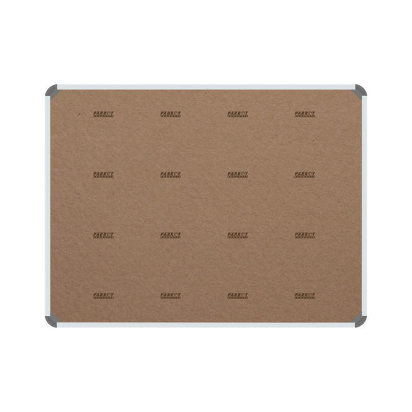 Parrot Bulletin Board Ribbed Alum Frame 900x900mm Denim - image 02