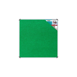 Image of Bulletin Board Ribbed Alum Frame 900*900Mm Palm
