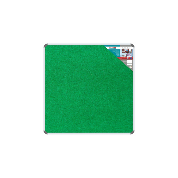Image of Bulletin Board Ribbed Alum Frame 900*900Mm Palm