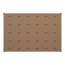 Parrot Bulletin Board Ribbed Alum Frame 1200x900mm Denim - image 01