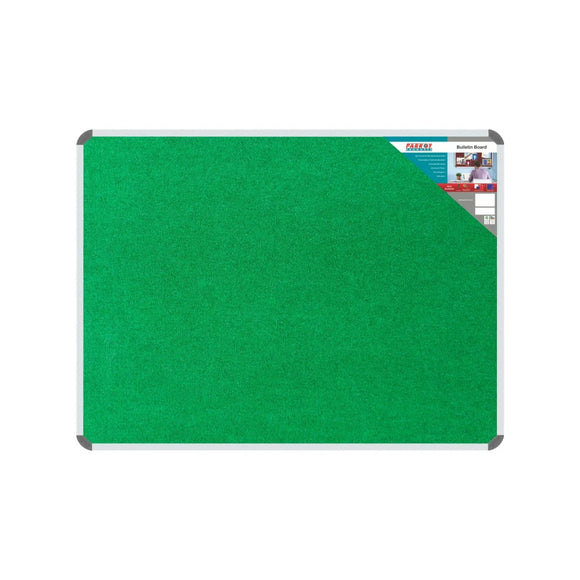 Parrot Bulletin Board Ribbed Alum Frame 1200x900mm Palm - image 01