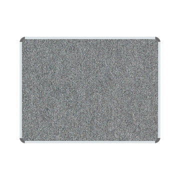 Parrot Bulletin Board Ribbed Alum Frame 1000x1000mm Laurel - image 01