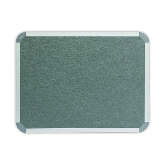 Image of Info Board Aluminium Frame 2400*1200Mm Grey