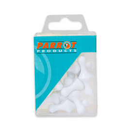 Image of Magnets Map Pins (25/Box) White 16Mm