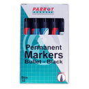 Parrot Marker Permanent Bullet Box 10 Black - image 03