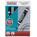 Parrot Marker Permanent Bullet Box 10 Black - image 06