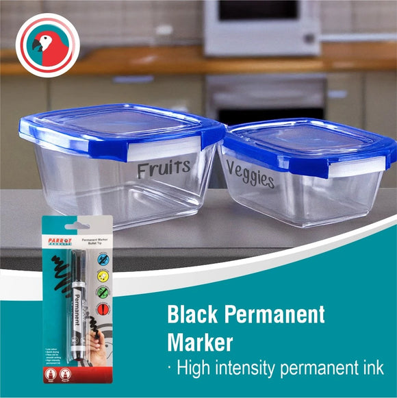 Parrot Marker Permanent Bullet Carded Black - image 06