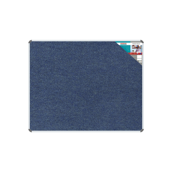 Image of Bulletin Board Ribbed Alum Frame 1500*1200Mm Denim