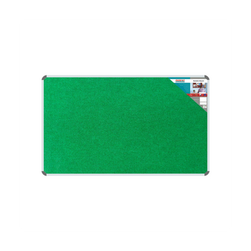Image of Bulletin Board Ribbed Alum Frame 1500*900Mm Palm