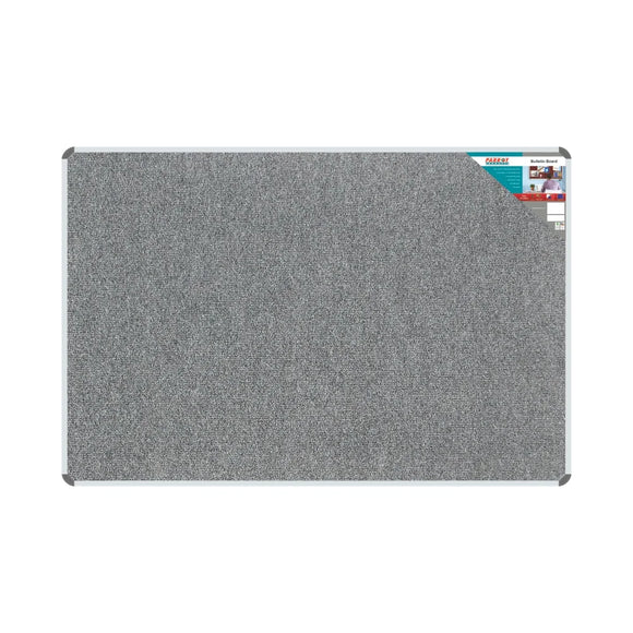 Parrot Bulletin Board Ribbed Alum Frame 1800x1200mm Laurel - image 01