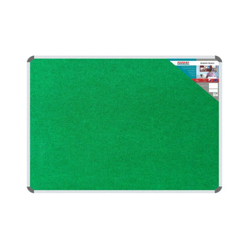 Parrot Bulletin Board Ribbed Alum Frame 1800x1200mm Palm - image 01