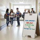 Parrot A Frame Whiteboard Aluminium Frame 900*600mm - image 06