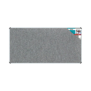 Parrot Bulletin Board Ribbed Alum Frame 1800x900mm Laurel - image 01