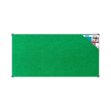 Parrot Bulletin Board Ribbed Alum Frame 1800x900mm Palm - image 01