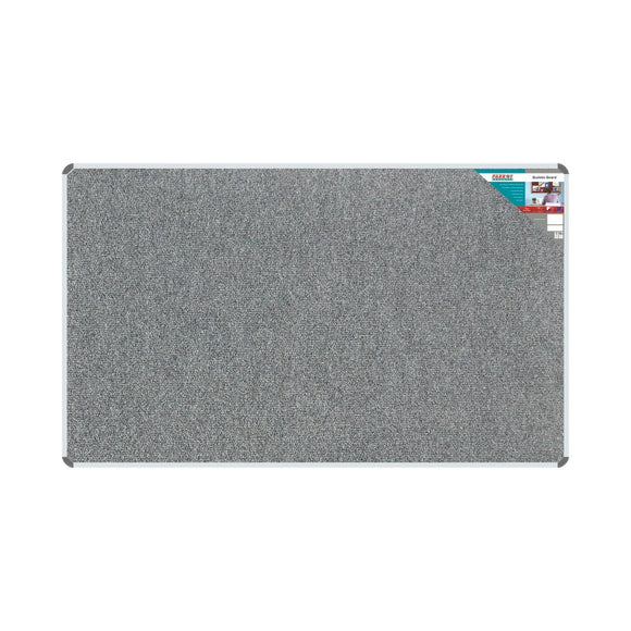 Parrot Bulletin Board Ribbed Alum Frame 2000x1200mm Laurel - image 01