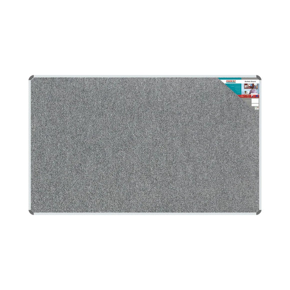 Parrot Bulletin Board Ribbed Alum Frame 2000x1200mm Laurel - image 01