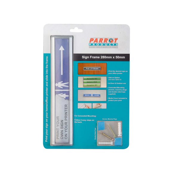 Image of Sign Frame 50 X 280Mm Retail Pack