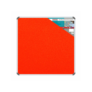 Parrot Info Board Aluminium Frame 900x900mm Orange - image 02