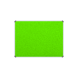 Image of Info Board Aluminium Frame 1200*1200Mm Lime Green