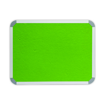 Image of Info Board Aluminium Frame 2000*1200Mm Lime Green